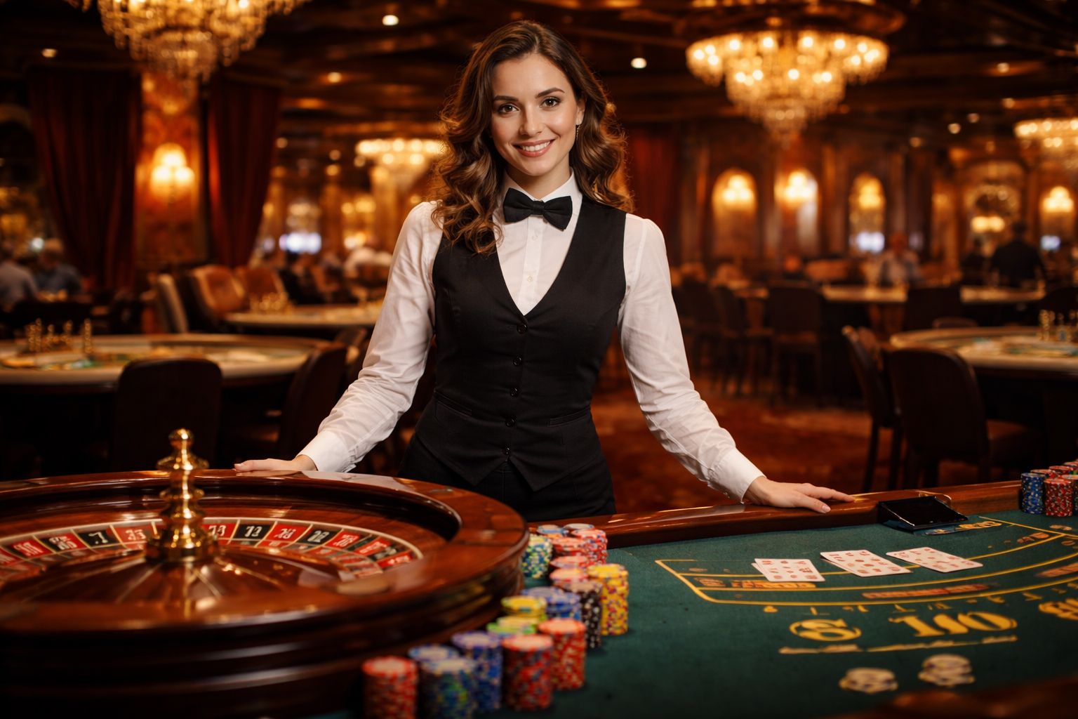 A Focused Casino Lobby Designed For Comfortable Play